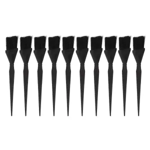 10 Pieces Hair Color Brush, Colours Tint Brushes, Hair Tint Brush, Hair Dying Brush, Soft Hair Deying Brush Set for Salon Home DIY Hair Dye Brush Tool (L)