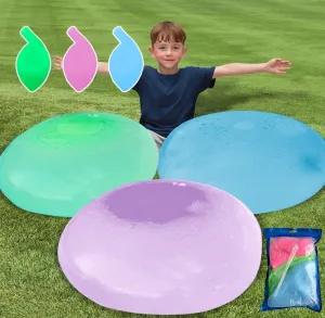 3 Pcs Giant Bubble Ball Inflatable Water Balloons Large Beach Ball Pool Beach Toys for Kids Summer Water Toys Party