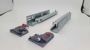 5 Pairs Pack, 22 inches undermount Drawer Slide;Soft Close;Full Extension;3D Adjustment