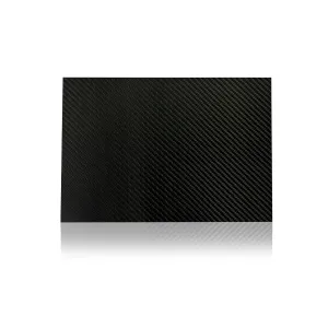 600X500X0.5MM 1.0MM 1.5MM 2.0MM 2.5MM 3.0MM 3.5MM 4.0MM 4.5MM 5.0MM 6.0MM 7.0MM 8.0MM 10.0MM Carbon Fiber Sheets 100% 3K Carbon Fiber Laminate Plate Twill Weave Panel Sheet (1, 600 * 500 * 3.0)