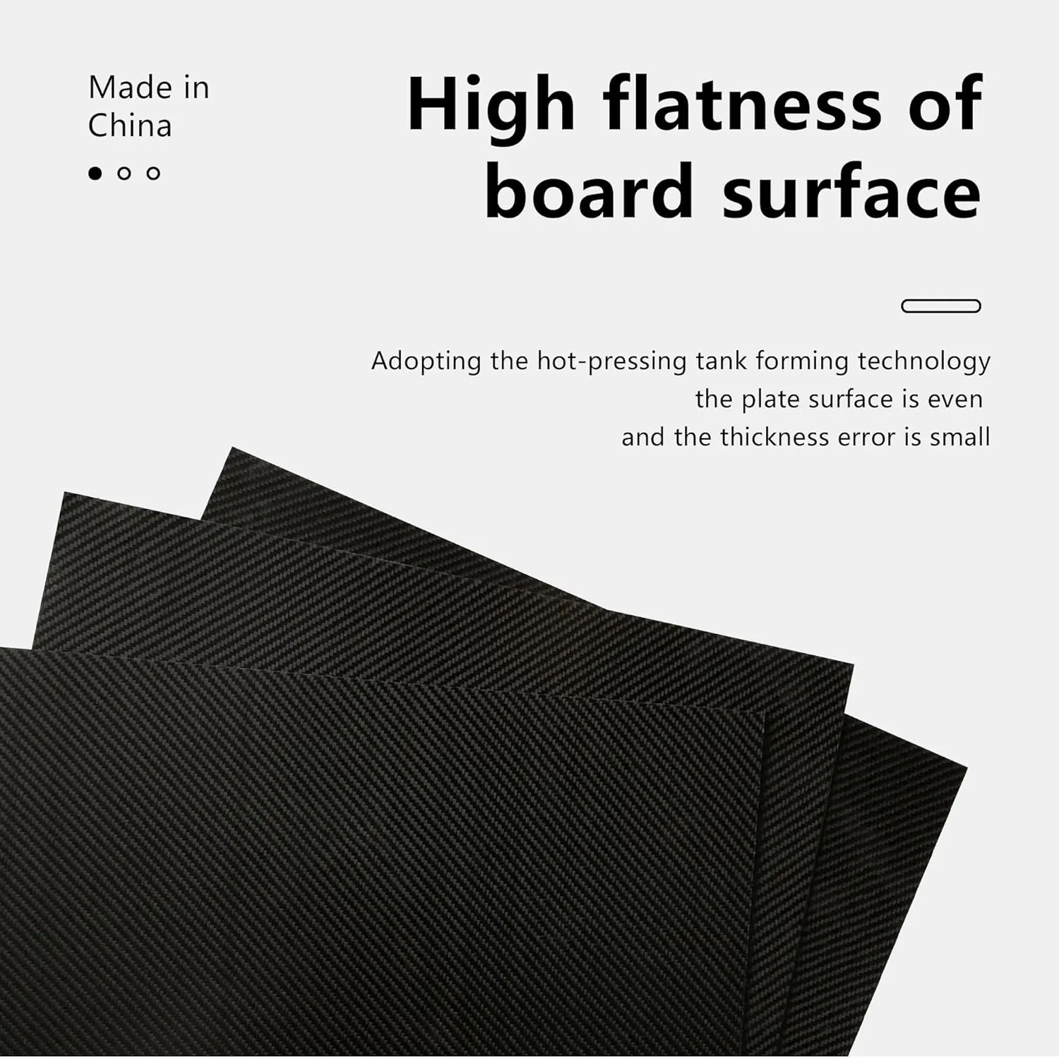 600X500X0.5MM 1.0MM 1.5MM 2.0MM 2.5MM 3.0MM 3.5MM 4.0MM 4.5MM 5.0MM 6.0MM 7.0MM 8.0MM 10.0MM Carbon Fiber Sheets 100% 3K Carbon Fiber Laminate Plate Twill Weave Panel Sheet (1, 600 * 500 * 3.0)