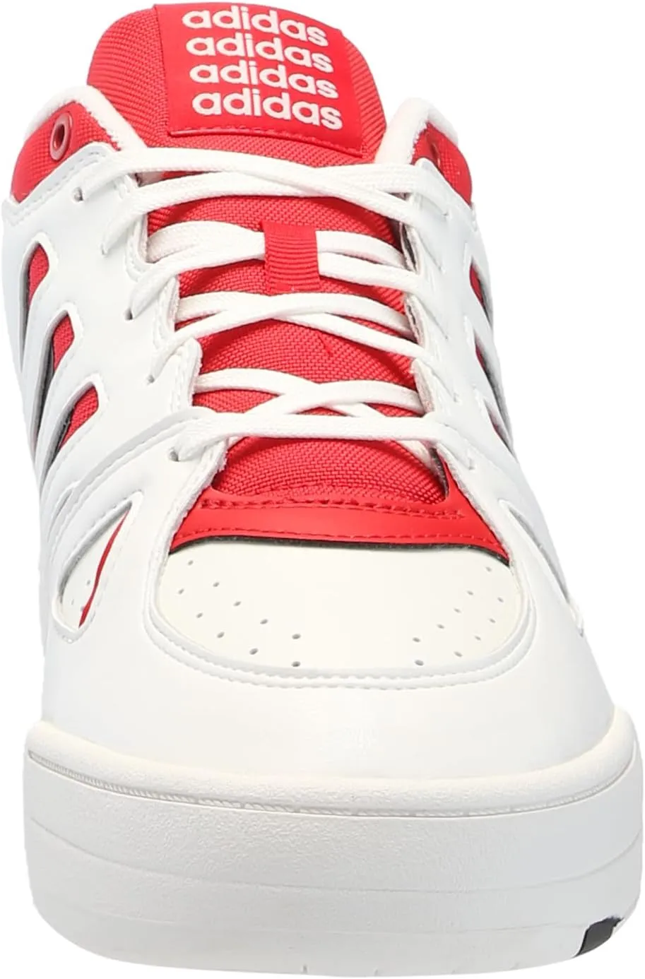 adidas Mens Midcity Mid Lace Up Sneakers Shoes Casual - White