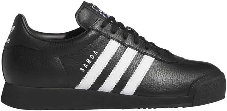 adidas Mens Samoa Lace Up Sneakers Shoes Casual - Black