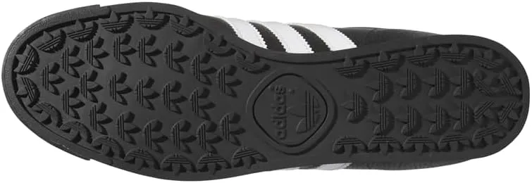adidas Mens Samoa Lace Up Sneakers Shoes Casual - Black