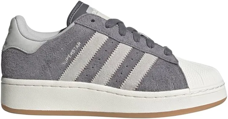 adidas Womens Superstar XLG Lace Up Sneakers Shoes Casual - Beige
