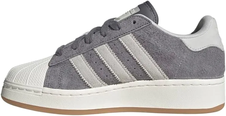 adidas Womens Superstar XLG Lace Up Sneakers Shoes Casual - Beige