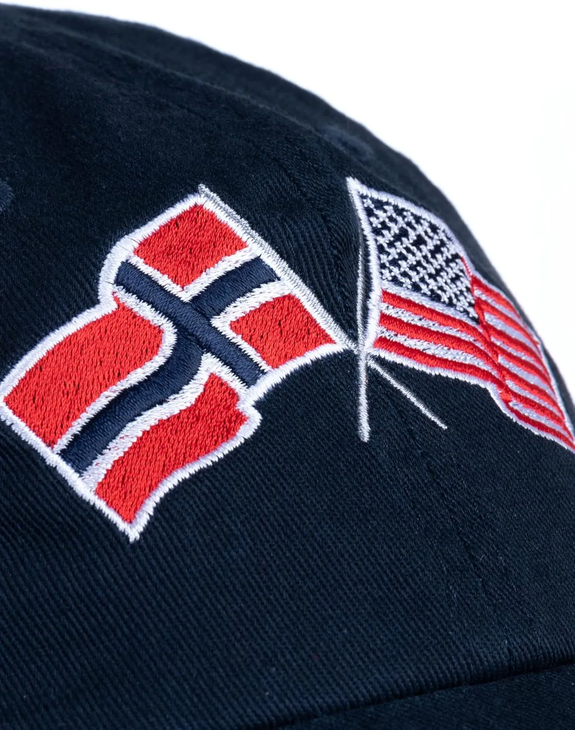 Ann Arbor T-shirt Co. American Friendship Nations Flag Baseball Low Profile Dad Hat for Men Women