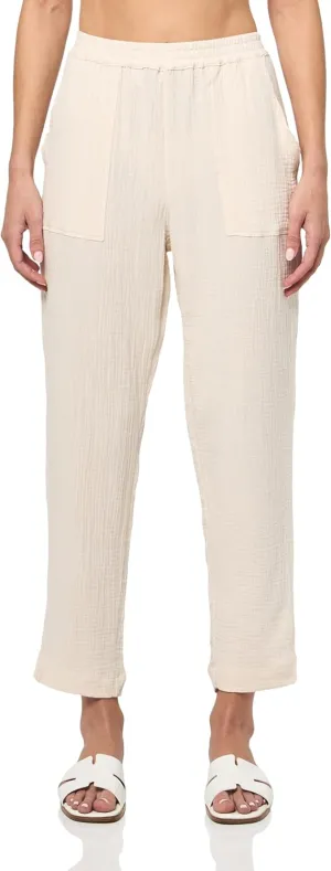 Barefoot Dreams Women's Malibu Collection Sun Soaked Cropped Pant