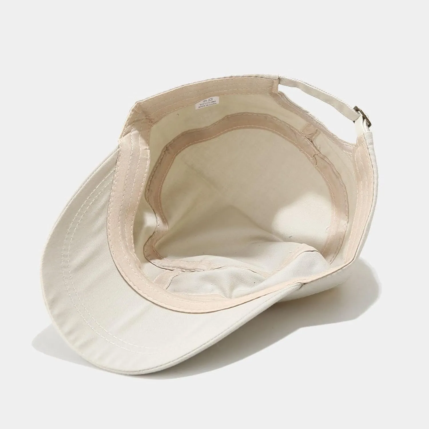 Baseball Cap Men Washed Cotton Flat Top Hat Casual Adjustable Army Cap Cadet Hats Spring Four Seasons Sun Caps Suns