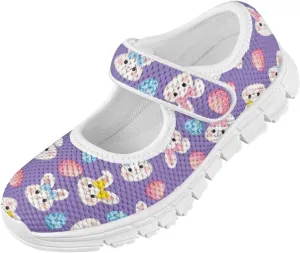 BIGCARJOB Girls Mary Janes Sneakers Little Girls Casual School Uniform Shoes Children Athletic Gym Shoes Mary Janes Shoe