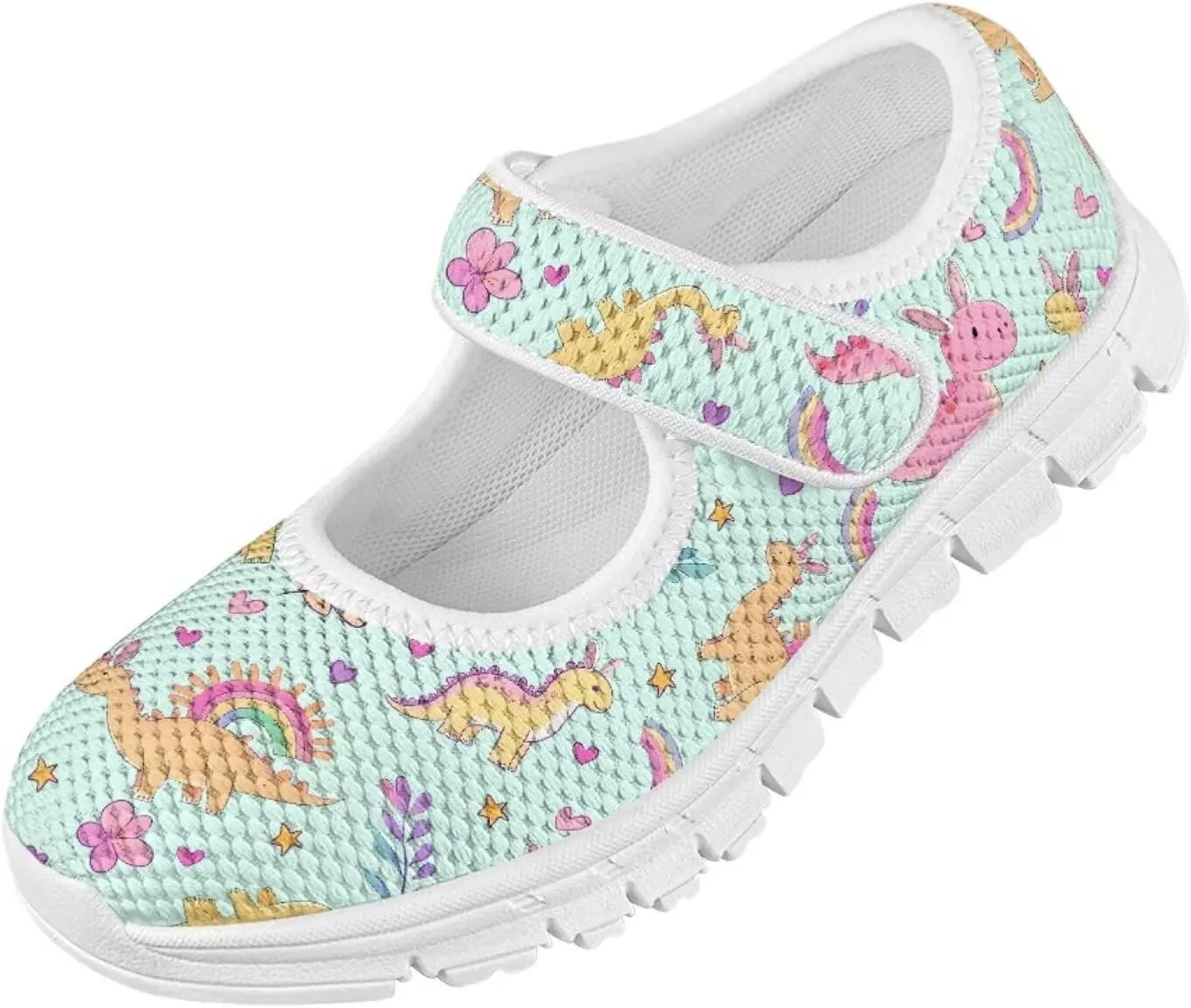 BIGCARJOB Girls Mary Janes Sneakers Little Girls Casual School Uniform Shoes Children Athletic Gym Shoes Mary Janes Shoe