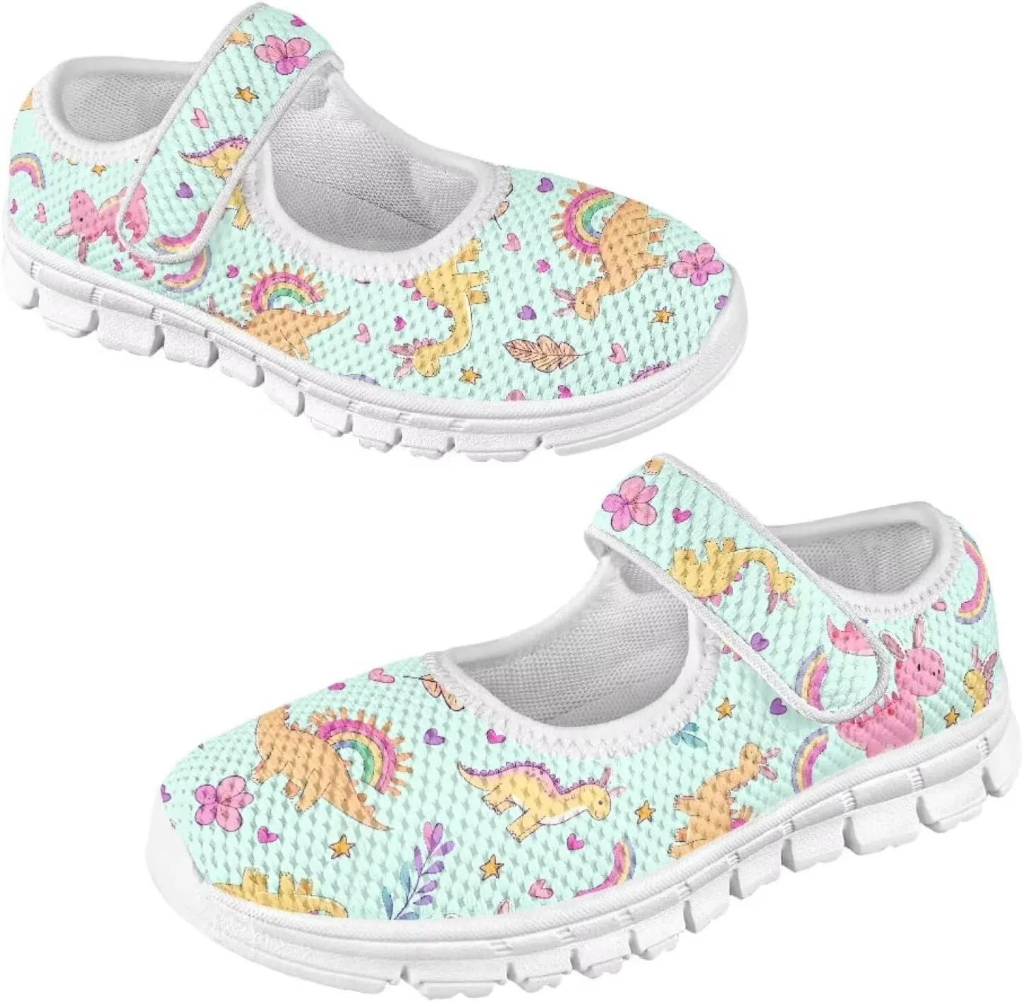 BIGCARJOB Girls Mary Janes Sneakers Little Girls Casual School Uniform Shoes Children Athletic Gym Shoes Mary Janes Shoe