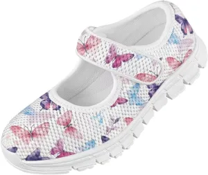 BIGCARJOB Kids Mary Janes Shoes for Toddle Girls Cute Flats Dress Shoes School Uniform Shoes for Little Girls 11-4