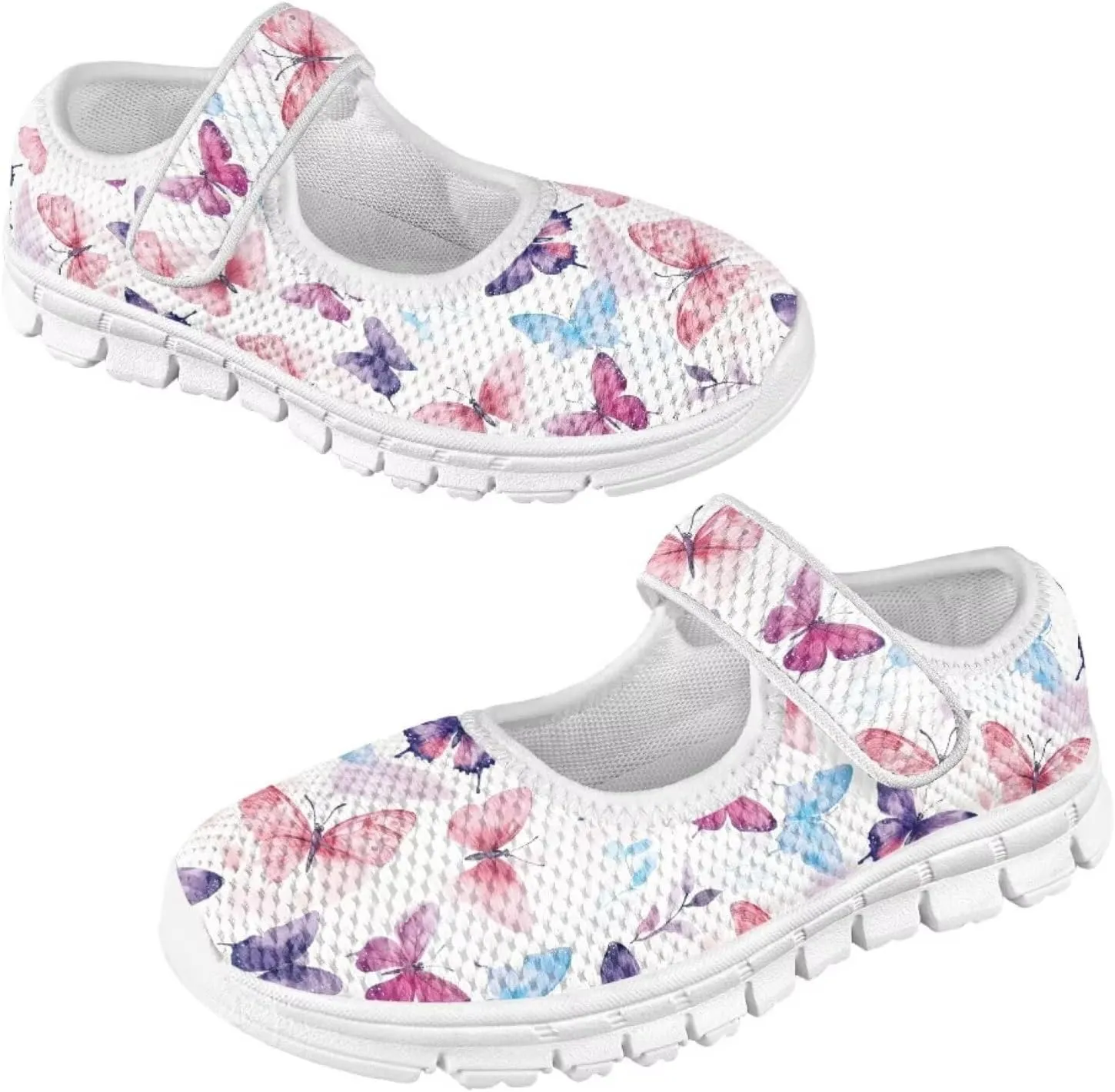 BIGCARJOB Kids Mary Janes Shoes for Toddle Girls Cute Flats Dress Shoes School Uniform Shoes for Little Girls 11-4