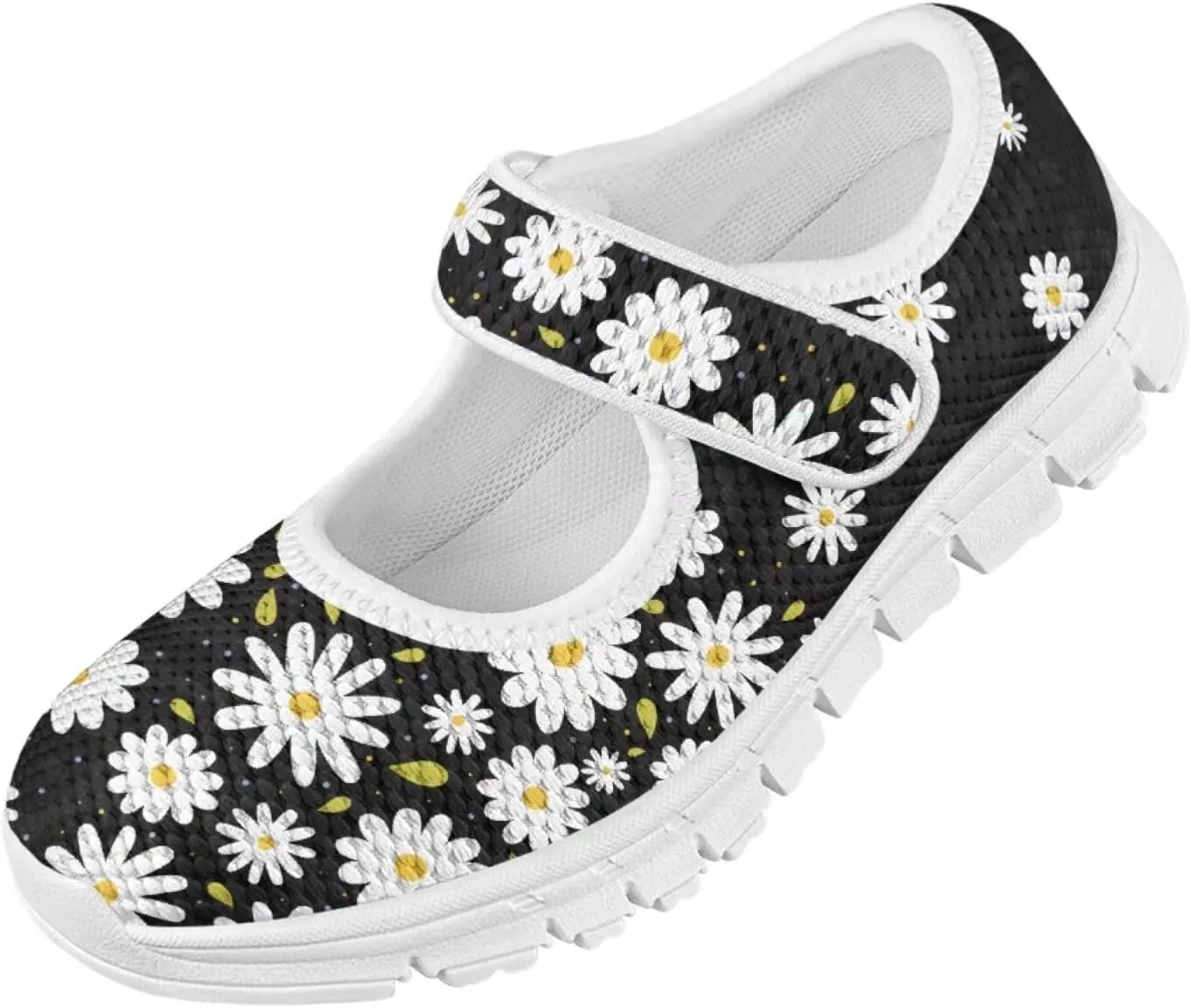 BIGCARJOB Mary Janes Shoes for Little Kids Tennis Shoes Flats Cute Ballet Dress Shoes School Uniform Shoes Athletic Gym Shoes