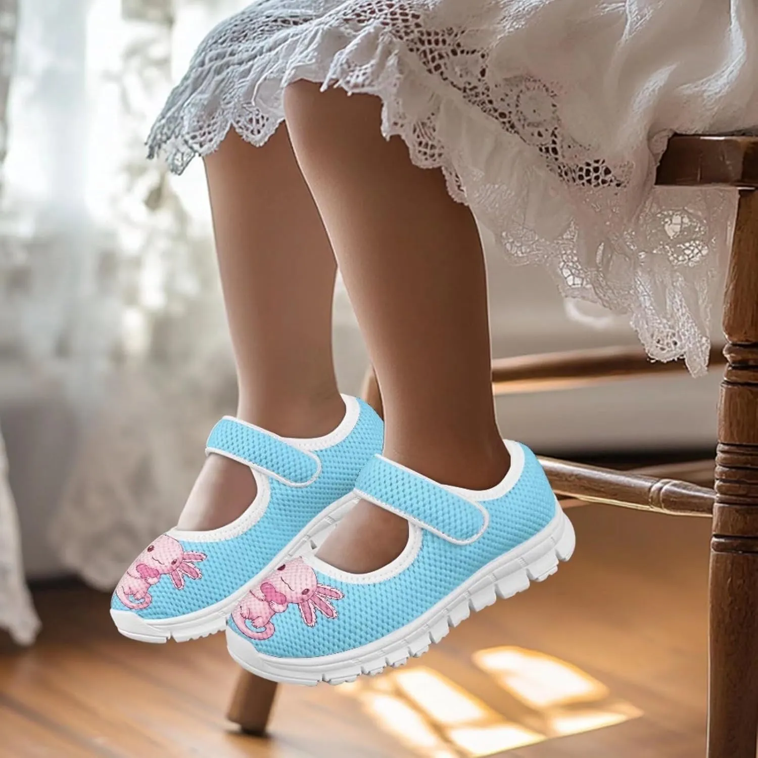 BIGCARJOB Mary Janes Shoes for Toddle Girls Cute Ballet Dress Shoes Flats Princess Shoes Little Kids School Uniform Shoes