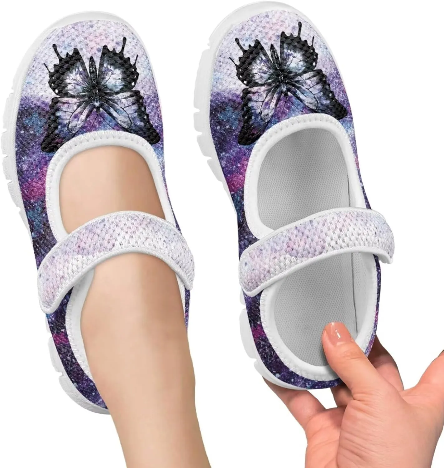 BIGCARJOB Uniform Shoes for Girls School Mary Janes Sneakers Party Dance Shoes Flats Mary Janes Shoes