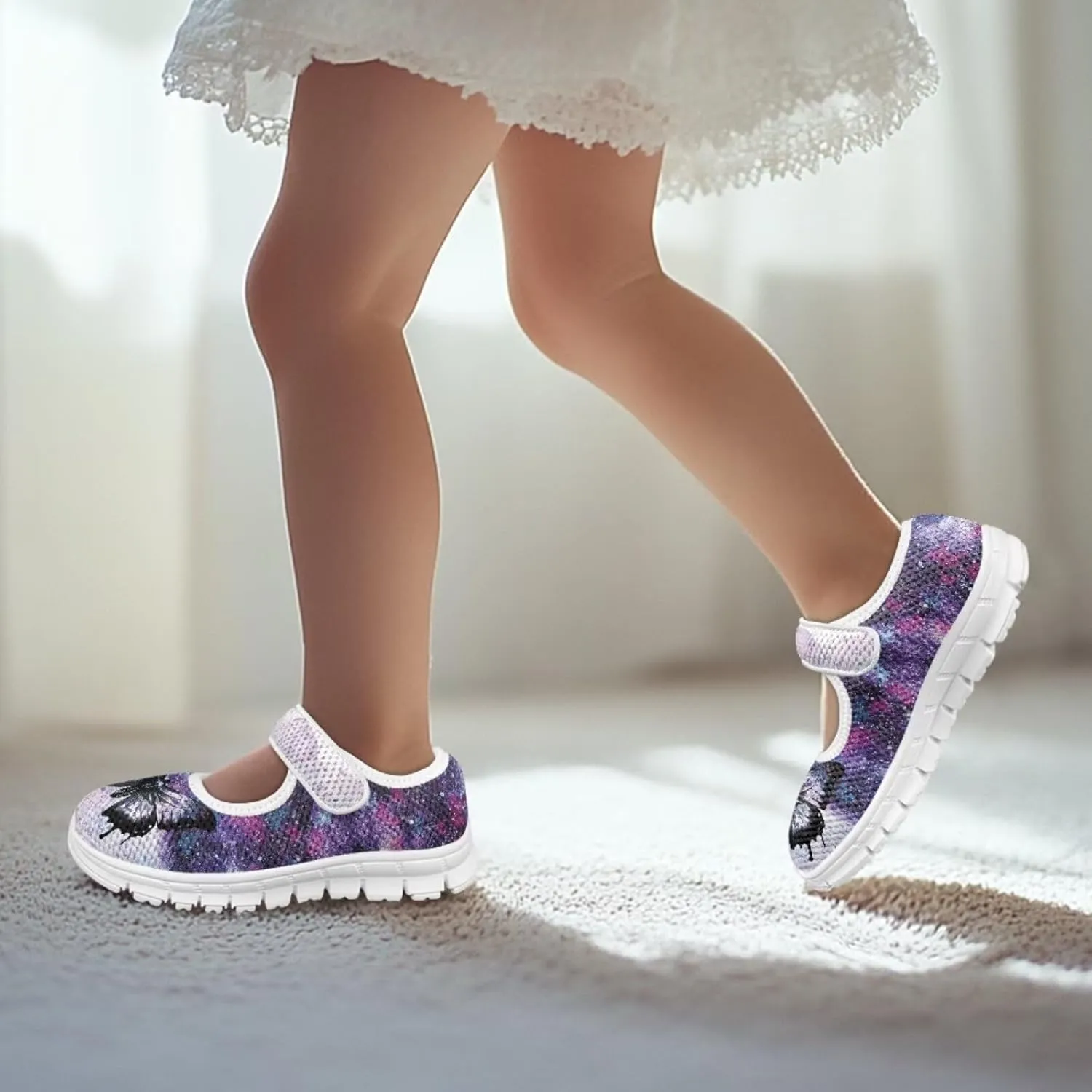 BIGCARJOB Uniform Shoes for Girls School Mary Janes Sneakers Party Dance Shoes Flats Mary Janes Shoes