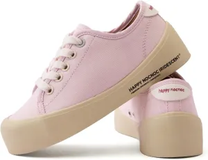 Boys Girls Kids Shoes Lace-up Cupsole Casual Lightweight Canvas Sneakers with Sport Sole