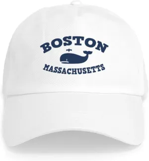 CafePress Boston Whale Excursions Cap Adjustable Baseball Cap
