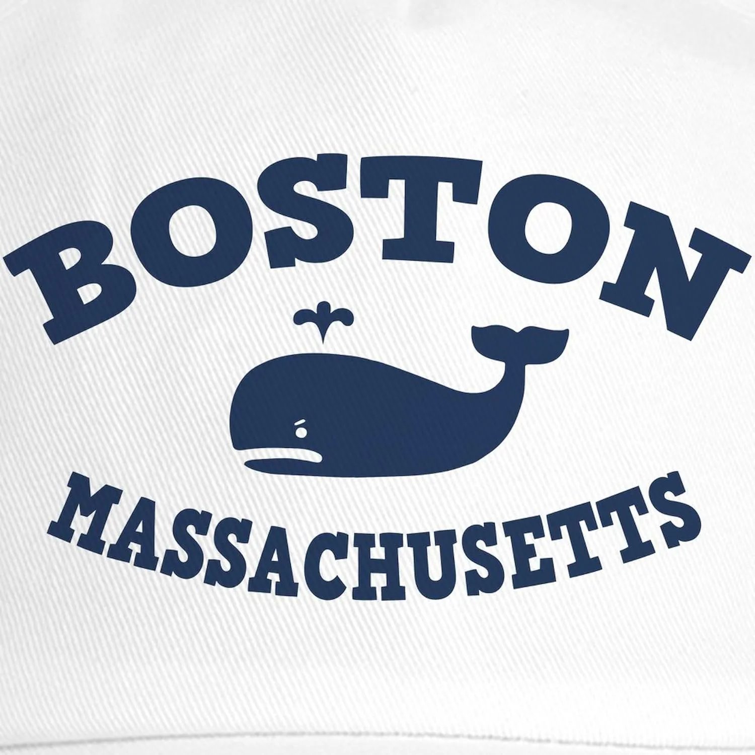 CafePress Boston Whale Excursions Cap Adjustable Baseball Cap