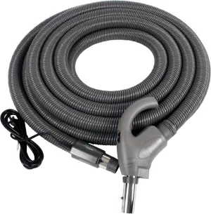 Cen-Tec Systems 35 Ft. Central Vacuum Electric, Pigtail Hose, Titanium