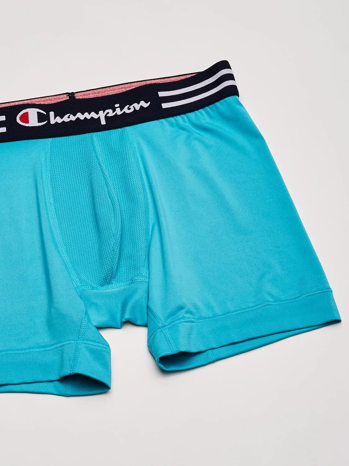 Champion Men's Cotton Moisture-Wicking Performance Stretch Boxer Briefs, 3-Pack