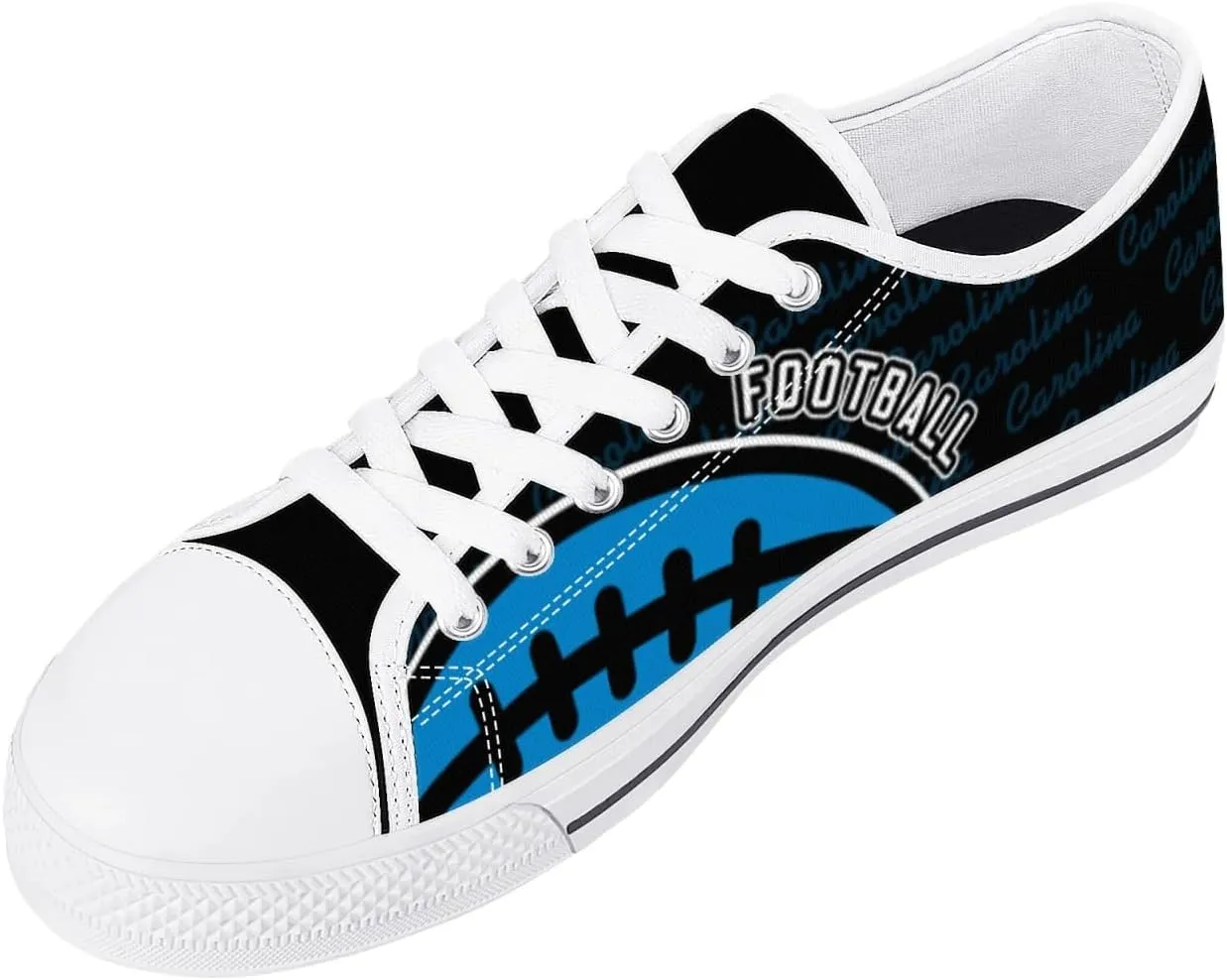 City Custom Low Top Big Logo Canvas Sneakers Shoes Personalized Name Athletic Shoes Fans Gifts for Men Women