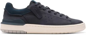 Clarks Men's Low-Top Sneakers, Navy Nubuck, 7