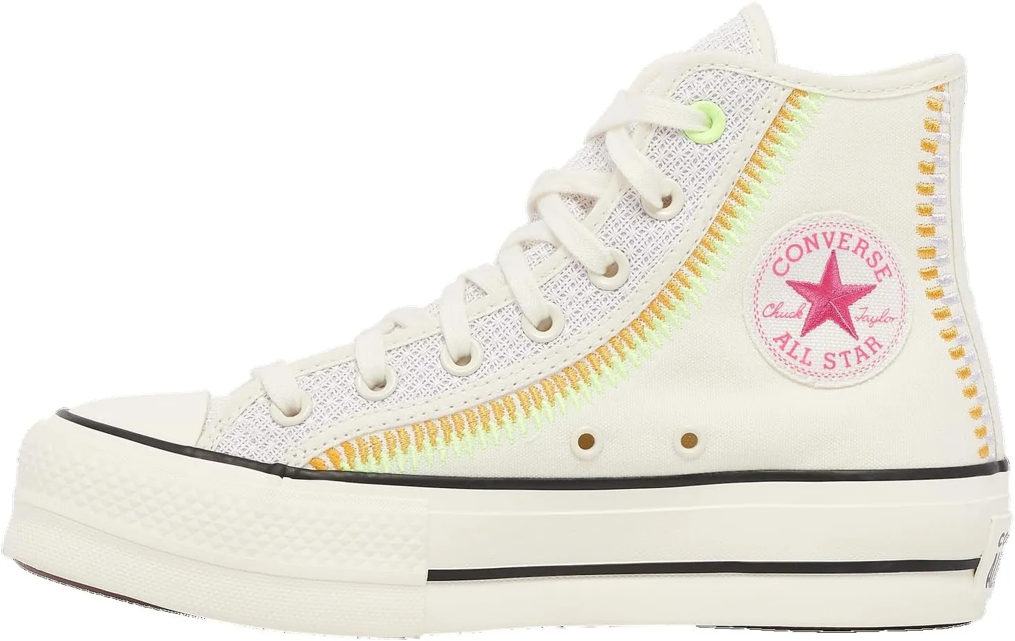 Converse Chuck Taylor All Star Lift Hi - Women's (A06009C, Egret/Thriftshop)