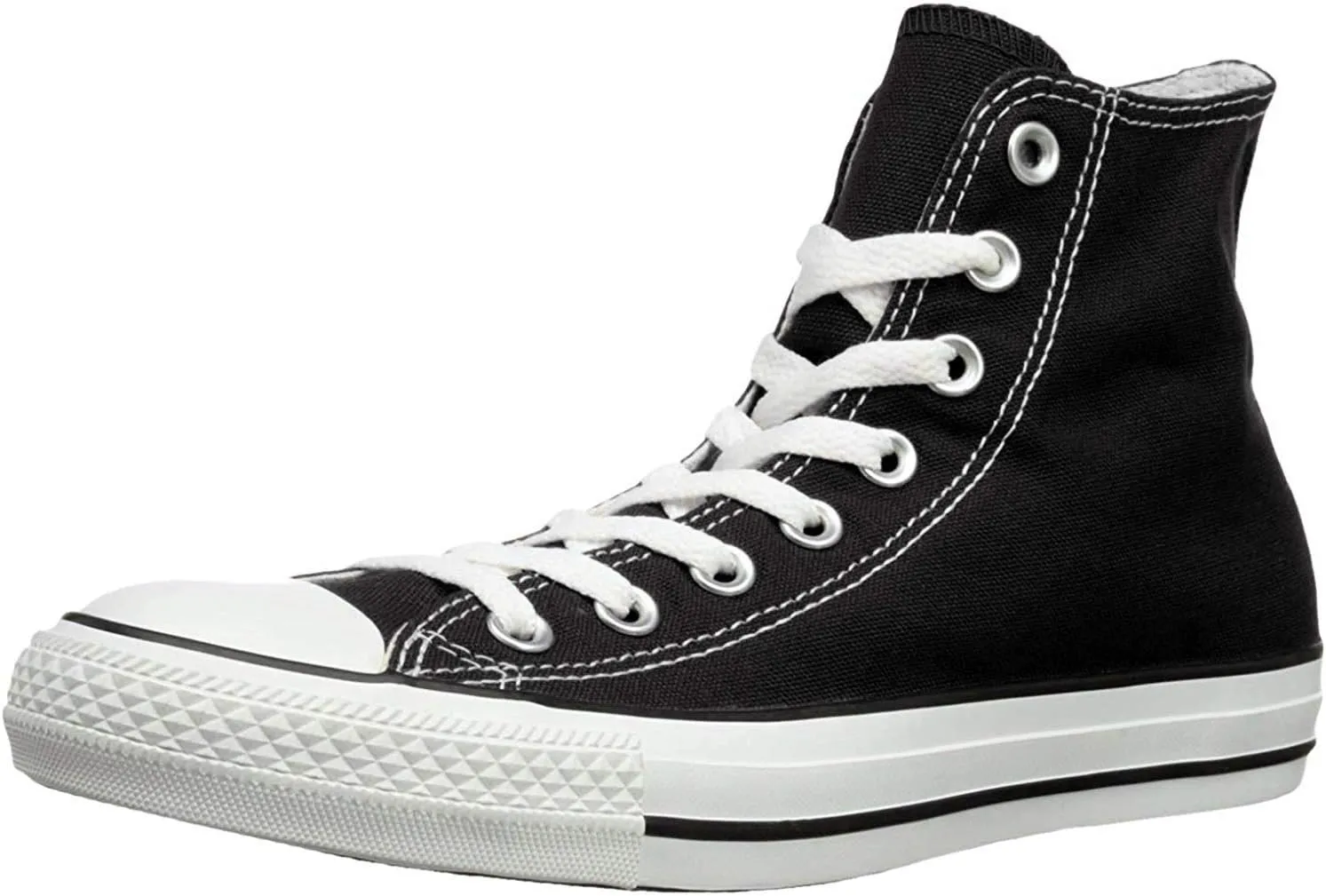 Converse Unisex Chuck Taylor All Star Hi Top (8.5 B(M) US Women / 6.5 D(M) US Men, Black)