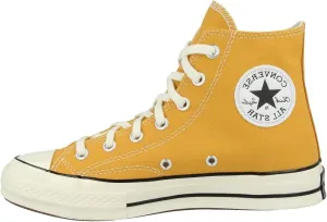 Converse Women's Chuck 70 Canvas Sneakers, Sunflower/Black/Egret, 7 Medium US