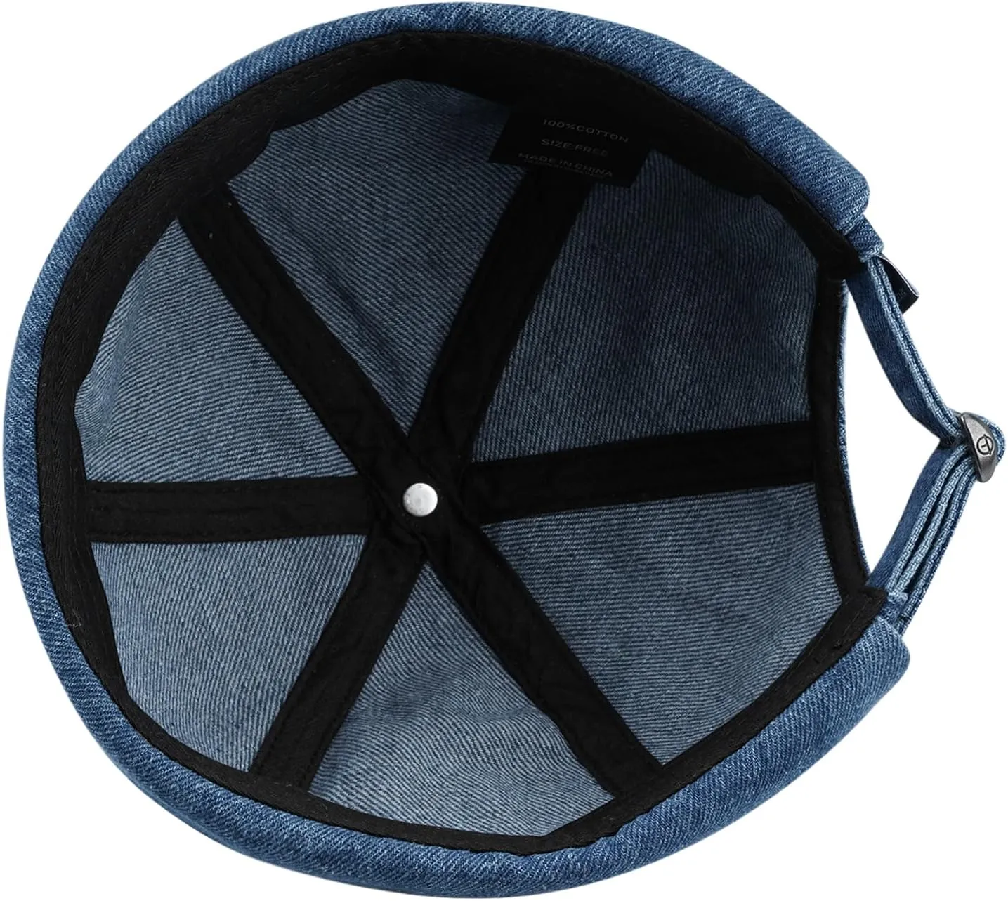 Croogo Denim Docker Hat Fashion Brimless Beanie Hat Retro Worker Skull Cap Rolled Cuff Sailor Cap Hip Hop Dancing Watch Cap