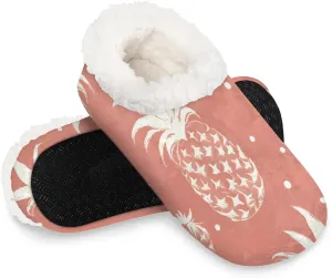 Cute Rabbits Flowers Soft Home Slippers for Women Lightweight Men's House Shoes Women's Slippers