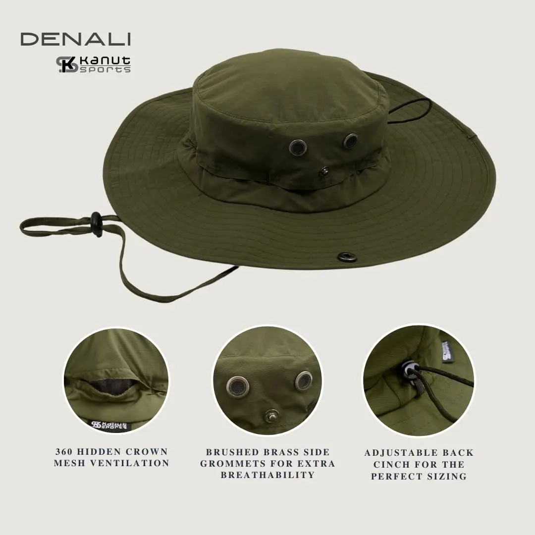 Denali Boonie Sun Hat, Wide Brim, Sun Protection, Packable for Fishing, Hiking, Golf, Outdoor for Men & Women