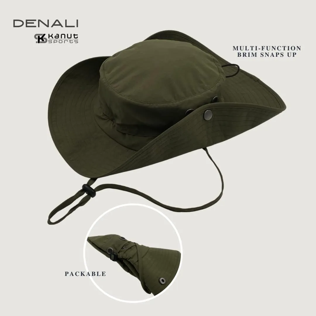 Denali Boonie Sun Hat, Wide Brim, Sun Protection, Packable for Fishing, Hiking, Golf, Outdoor for Men & Women
