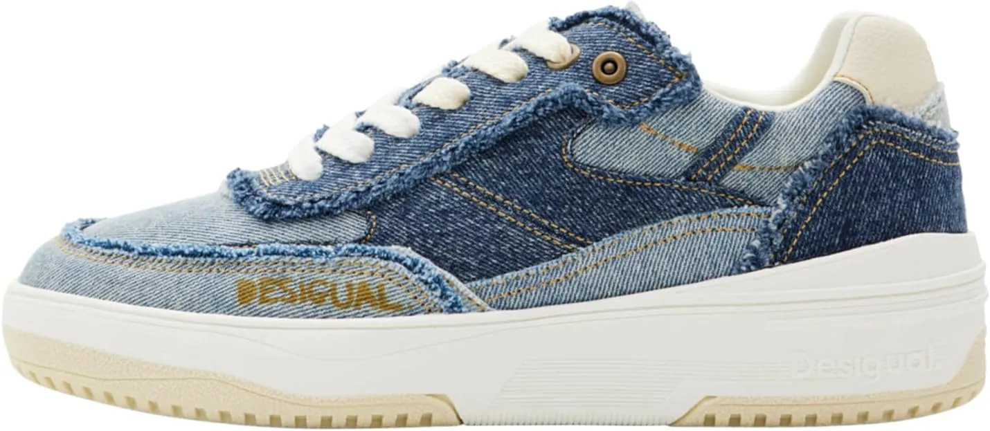 Desigual Women's Shoes 4 Woman Fabric Sneakers Low