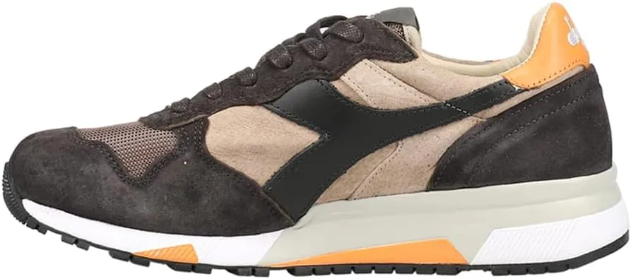 Diadora Mens Trident 90 Suede Sw Lace Up Sneakers Shoes Casual - Grey