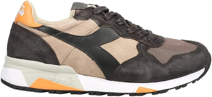 Diadora Mens Trident 90 Suede Sw Lace Up Sneakers Shoes Casual - Grey