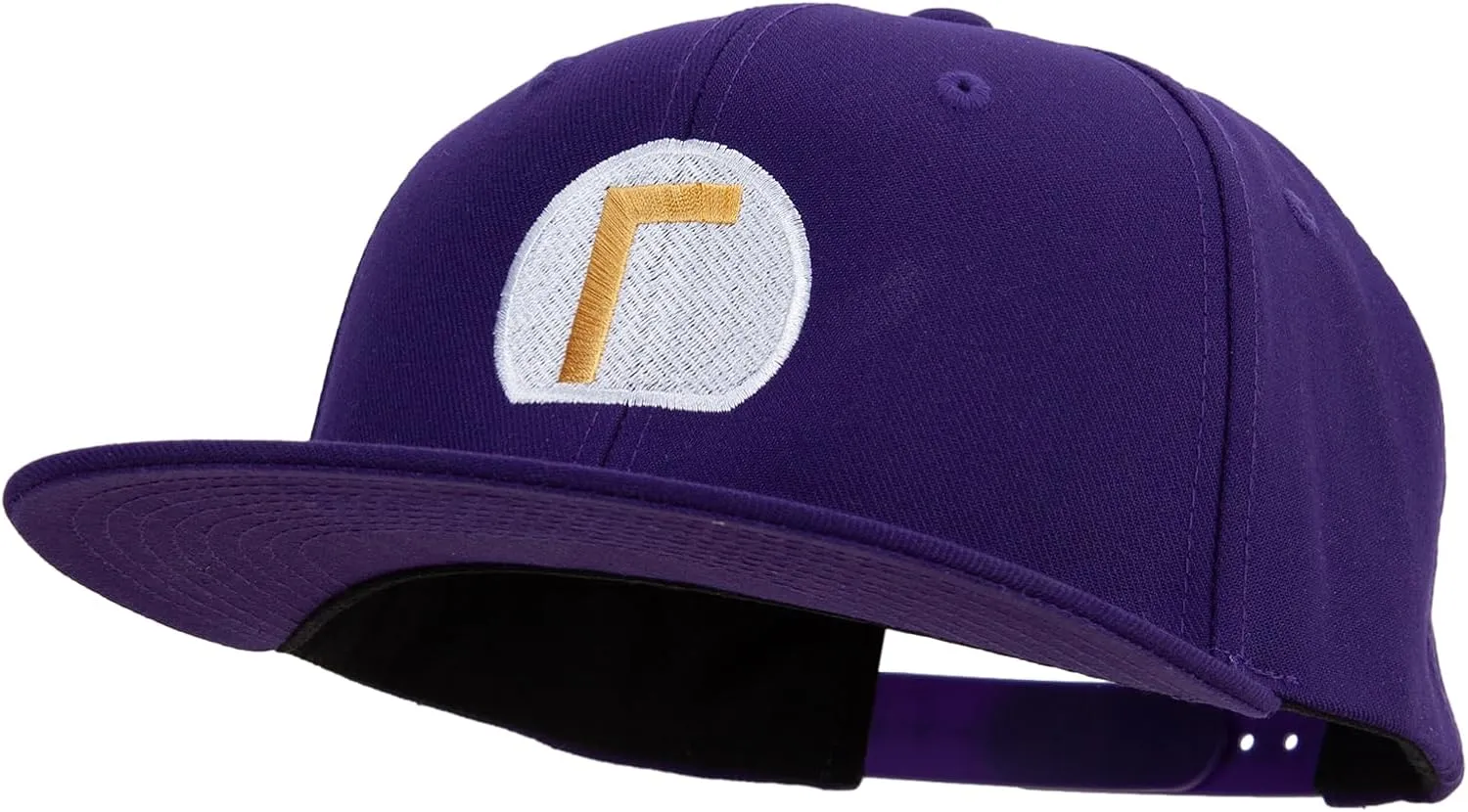 e4Hats.com Mario Luigi Wario Waluigi Symbol Embroidered 6 Panel High Profile Structured Snapback