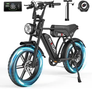 E8/E8 Pro Electric Bike for Adults, 1000W Motor 30 MPH 48V 15.6/31.2Ah Removable Battery, 30  Miles Range Commuter & Light Off-Road Ebike with 7-Speed Gears