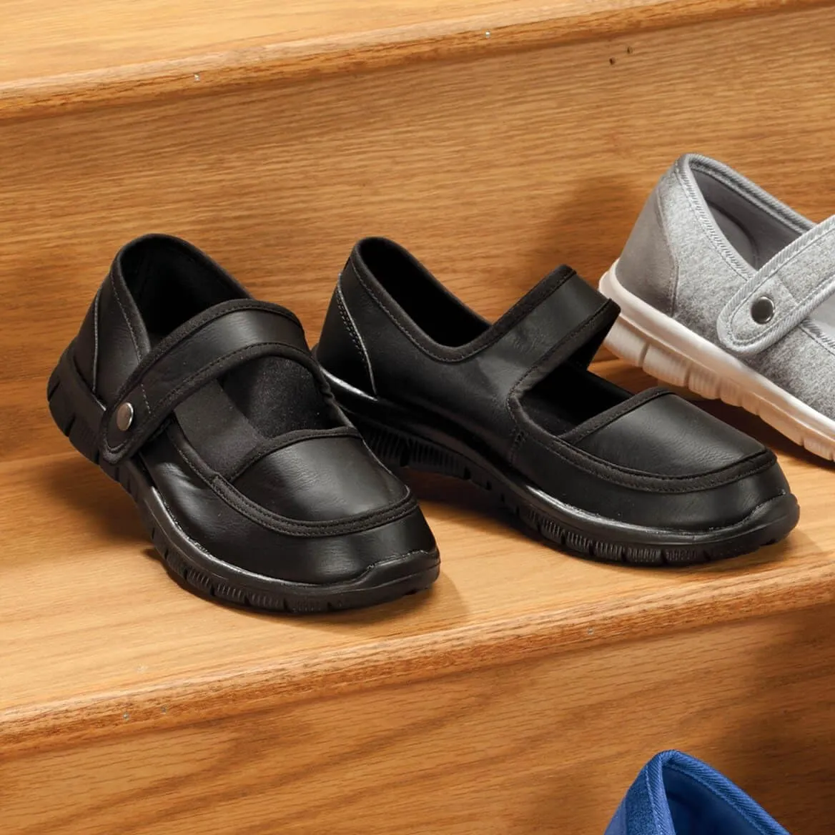 EasyComforts Silver StepsTM Feather Lite Mary Jane Shoes