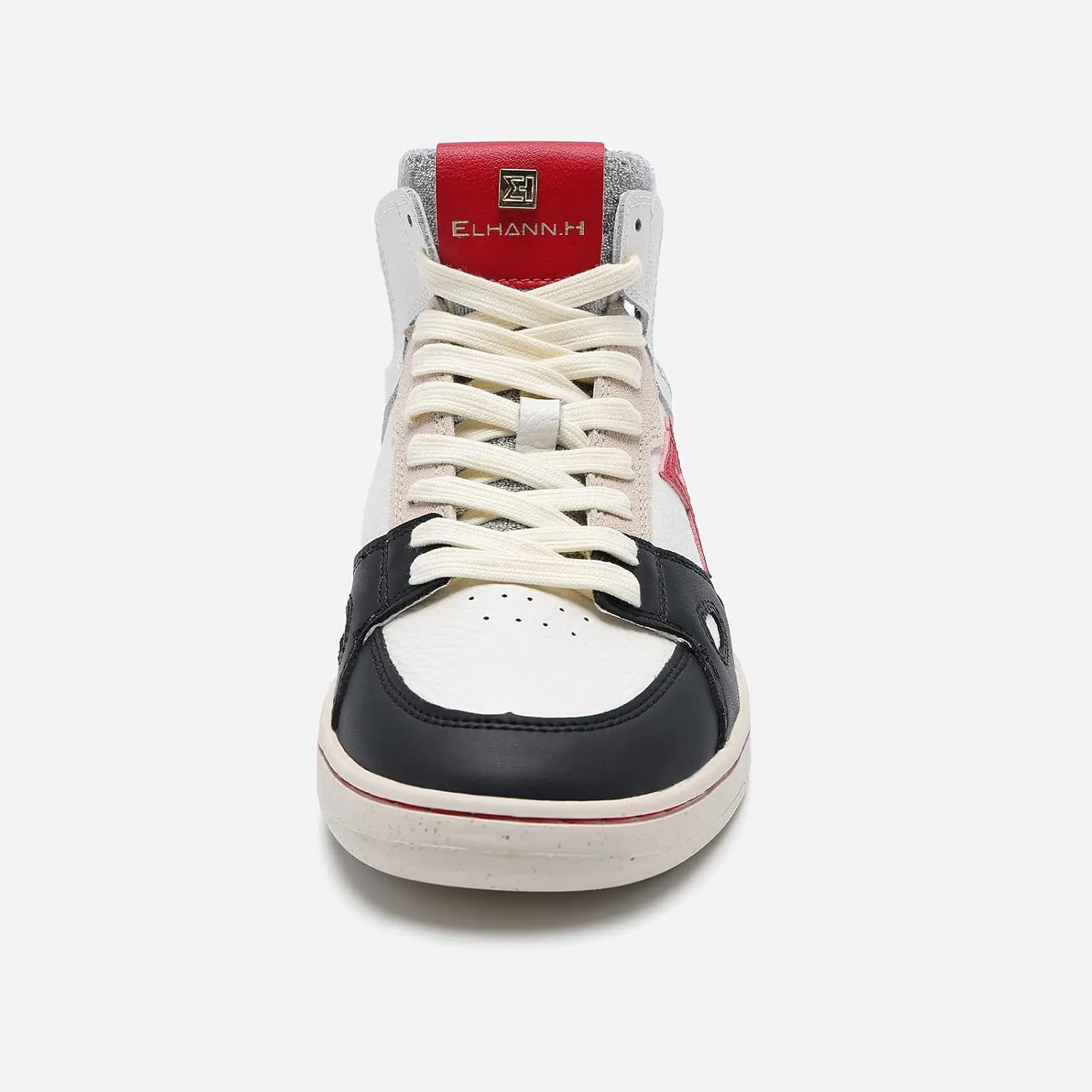 ELHANN.H The LS Sneakers is a Streetwear Tennis with Graphic Design Details.