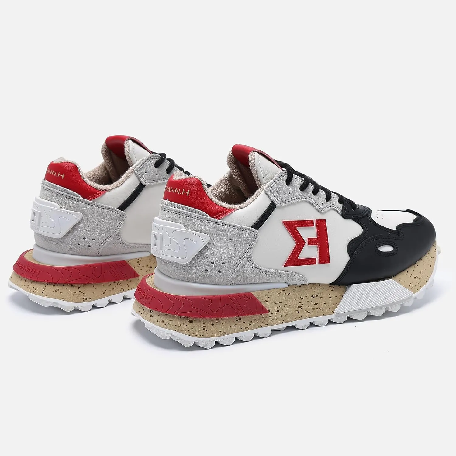 ELHANN.H The NSJ Sneakers Mix of Modernity & Graphic, with a Dynamics Touch.
