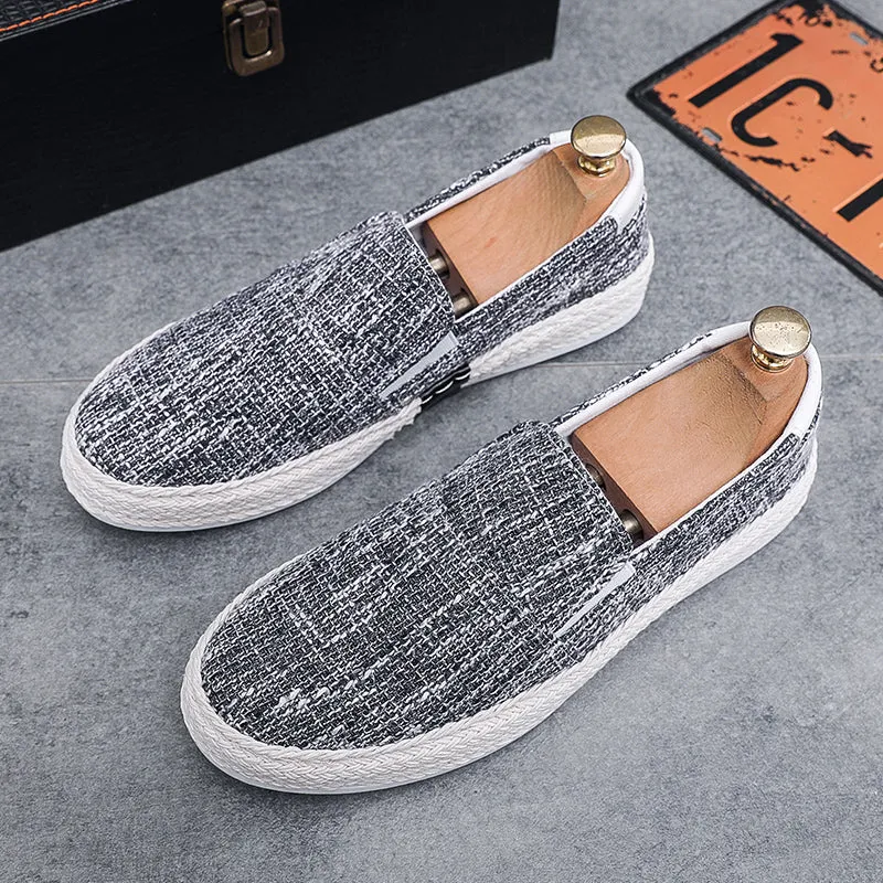 Espadrilles für den modernen Mann – Grau, Blau, Braun