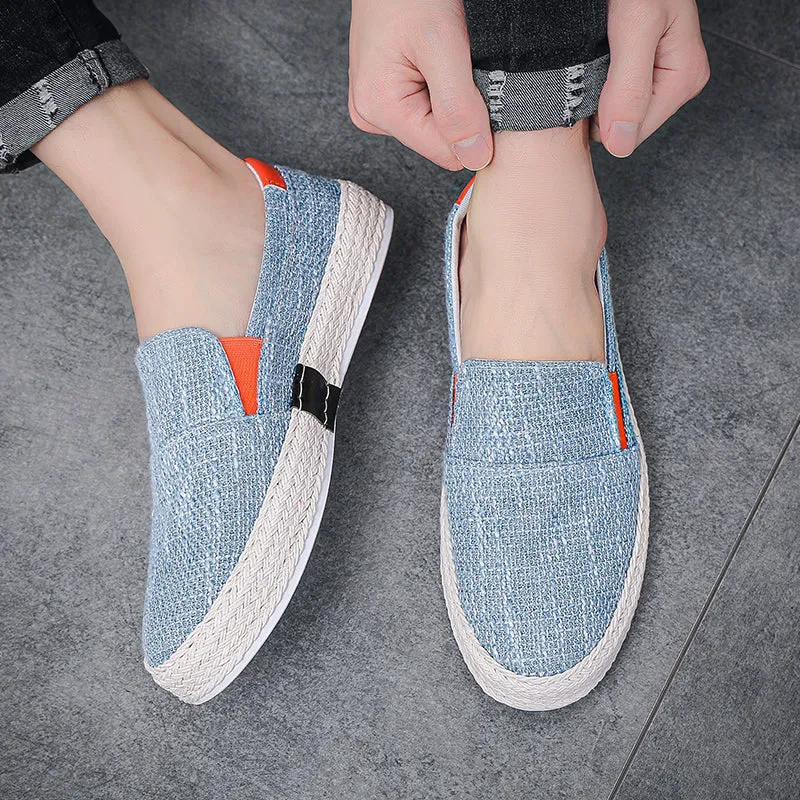 Espadrilles für den modernen Mann – Grau, Blau, Braun