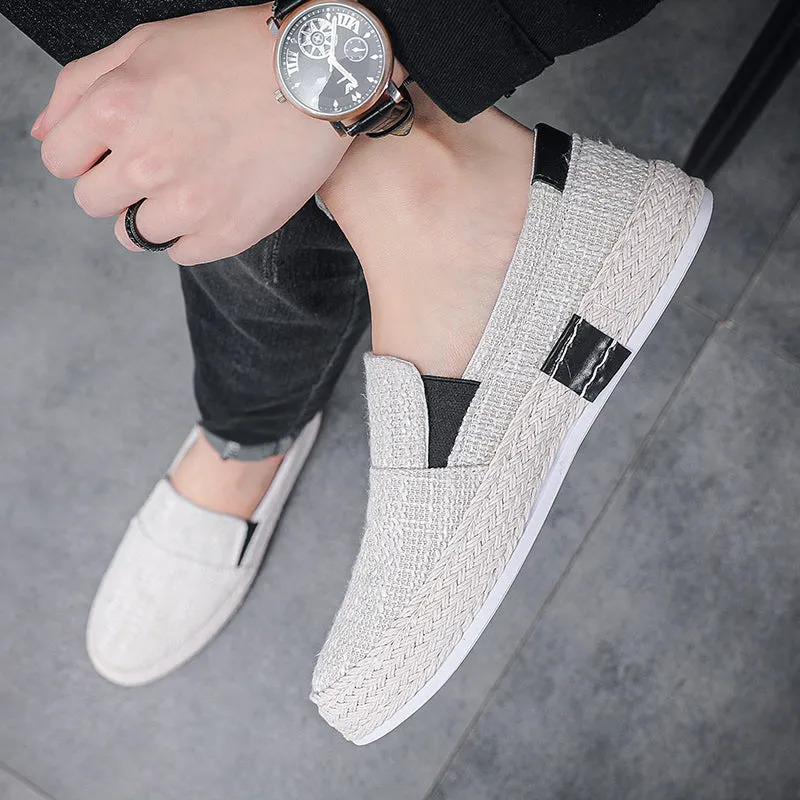 Espadrilles für den modernen Mann – Grau, Blau, Braun
