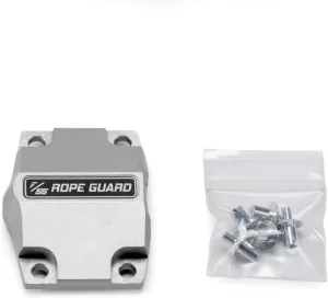 Factor 55 FlatLink Rope Guard for Synthetic Rope Protection, Silver