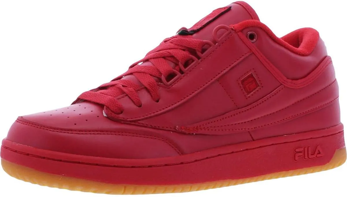 Fila Men's T-1 Mid Leather Athletic Sneakers