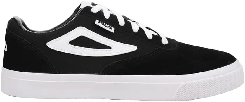 Fila Womens Boarder Fx1 Lace Up Sneakers Shoes Casual - Black - Size 6.5 M